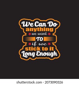 Es un diseño de tipografía simple y creativo. 