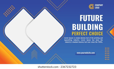 simple creative vector thumbnail template