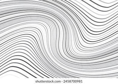 Simple creative wave art vector background. 