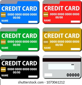 Simple CREDIT CARD set