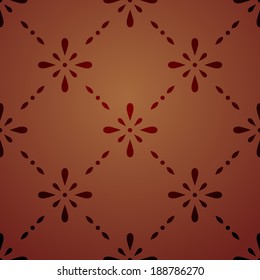 simple cross flower pattern