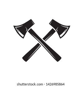 Simple Crossed Axes Vector Symbol Stock Vector (Royalty Free) 1426985864