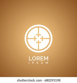 simple crosshair icon