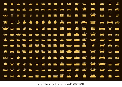 Simple crown big set