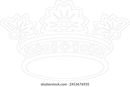 Simple crown, crown delineation, for empire of kings