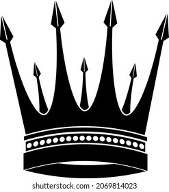 Simple Crown easy to color edit