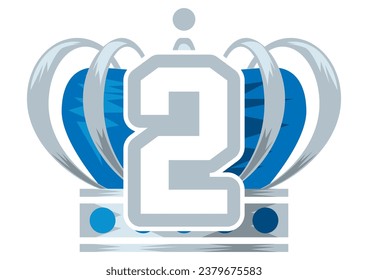 A simple crown illustration inspired by rankings