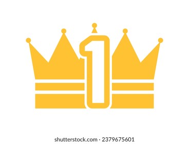 A simple crown illustration inspired by rankings