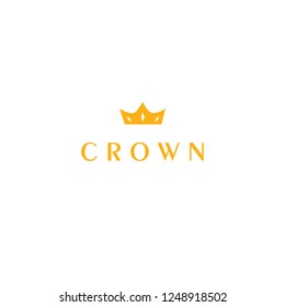Simple crown logo. Bold modern and memorable. 
