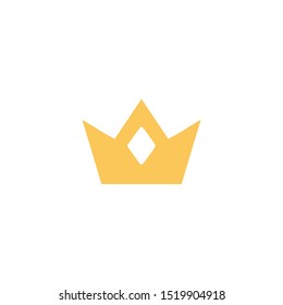 simple crown logo icon design