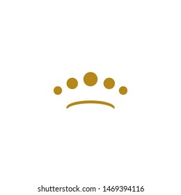 simple crown luxury design illustration