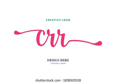 The simple CRR composition logo is easy to understand and authoritative