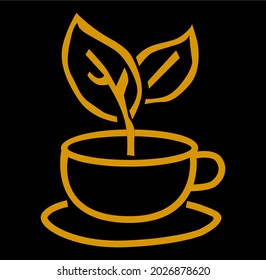 
simple cup and glass icon image