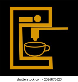 
simple cup and glass icon image