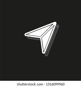 Simple Cursor Vector Icon