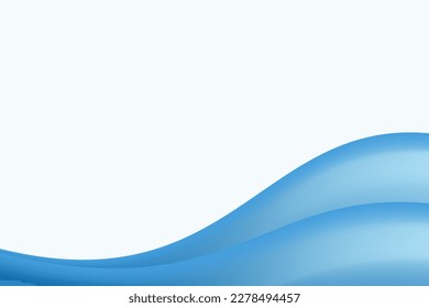 Simple curve background for business with space for text