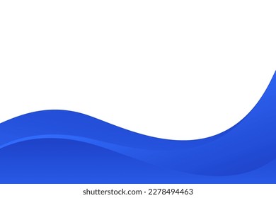 Simple curve background for business with space for text