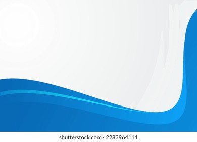 Simple curve background for business with space for text