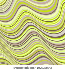 Simple curve lines wavy background. Abstract waves stripes texture. Brochure background vector template. Curved stripes horizontal wavy ribbons. Colored wave ripple abstraction.