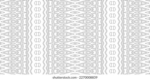 Simple curved line design.Abstract geometric black and white pattern for web page, textures, card, poster, fabric, textile.dot patterns.