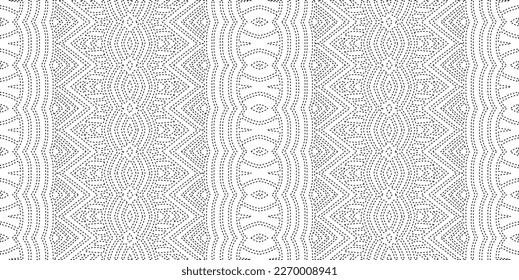 Diseño de líneas curvadas simples.Resumen de patrones geométricos en blanco y negro para páginas web, texturas, tarjetas, afiches, tela, textile.dot.