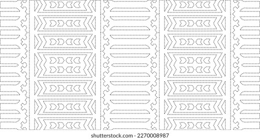 Simple curved line design.Abstract geometric black and white pattern for web page, textures, card, poster, fabric, textile.dot patterns.