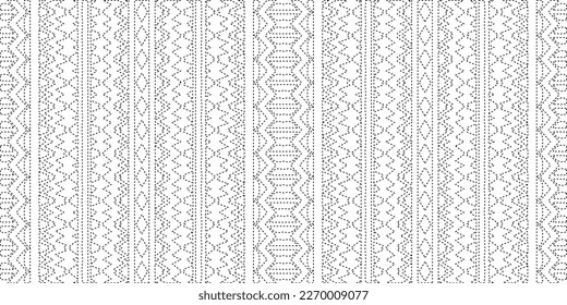 Einfaches gebogenes Liniendesign.Abstraktes geometrisches Schwarz-Weiß-Muster für Webseiten, Texturen, Karten, Poster, Gewebe, Textil.dot-Muster.