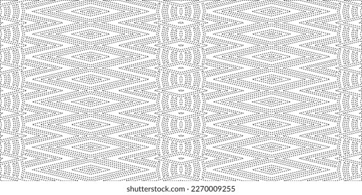Simple curved line design.Abstract geometric black and white pattern for web page, textures, card, poster, fabric, textile.dot patterns.