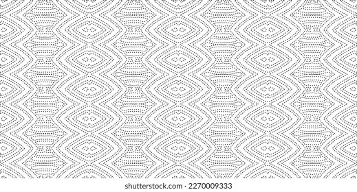 Simple curved line design.Abstract geometric black and white pattern for web page, textures, card, poster, fabric, textile.dot patterns.