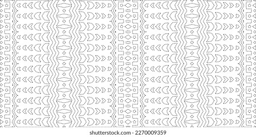 Simple curved line design.Abstract geometric black and white pattern for web page, textures, card, poster, fabric, textile.dot patterns.