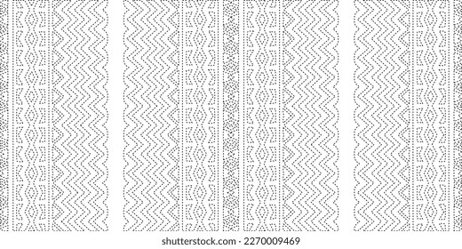 Simple curved line design.Abstract geometric black and white pattern for web page, textures, card, poster, fabric, textile.dot patterns.