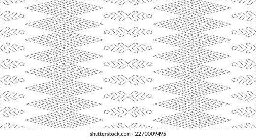 Einfaches gebogenes Liniendesign.Abstraktes geometrisches Schwarz-Weiß-Muster für Webseiten, Texturen, Karten, Poster, Gewebe, Textil.dot-Muster.