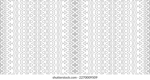 Simple curved line design.Abstract geometric black and white pattern for web page, textures, card, poster, fabric, textile.dot patterns.