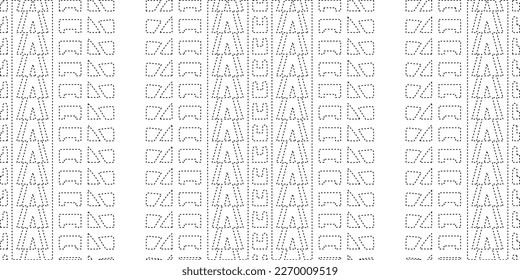 Simple curved line design.Abstract geometric black and white pattern for web page, textures, card, poster, fabric, textile.dot patterns.