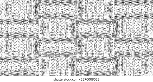 Simple curved line design.Abstract geometric black and white pattern for web page, textures, card, poster, fabric, textile.dot patterns.