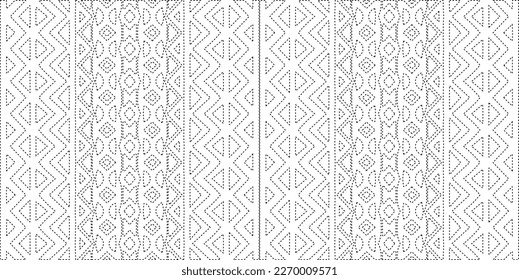 Diseño de líneas curvadas simples.Resumen de patrones geométricos en blanco y negro para páginas web, texturas, tarjetas, afiches, tela, textile.dot.