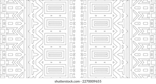 Simple curved line design.Abstract geometric black and white pattern for web page, textures, card, poster, fabric, textile.dot patterns.