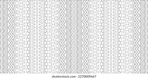 Simple curved line design.Abstract geometric black and white pattern for web page, textures, card, poster, fabric, textile.dot patterns.
