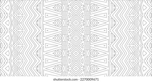 Diseño de líneas curvadas simples.Resumen de patrones geométricos en blanco y negro para páginas web, texturas, tarjetas, afiches, tela, textile.dot.