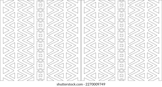 Simple curved line design.Abstract geometric black and white pattern for web page, textures, card, poster, fabric, textile.dot patterns.