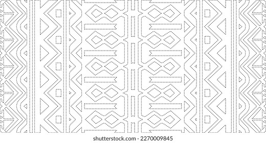 Simple curved line design.Abstract geometric black and white pattern for web page, textures, card, poster, fabric, textile.dot patterns.