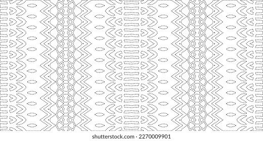 Diseño de líneas curvadas simples.Resumen de patrones geométricos en blanco y negro para páginas web, texturas, tarjetas, afiches, tela, textile.dot.