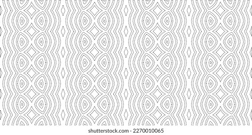 Simple curved line design.Abstract geometric black and white pattern for web page, textures, card, poster, fabric, textile.dot patterns.