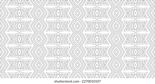 Simple curved line design.Abstract geometric black and white pattern for web page, textures, card, poster, fabric, textile.dot patterns.