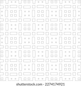 Simple curved line design.Abstract geometric black and white pattern for web page, textures, card, poster, fabric, textile.dot patterns.