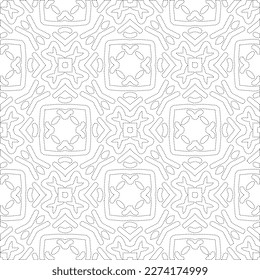 Simple curved line design.Abstract geometric black and white pattern for web page, textures, card, poster, fabric, textile.dot patterns.