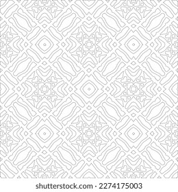 Simple curved line design.Abstract geometric black and white pattern for web page, textures, card, poster, fabric, textile.dot patterns.