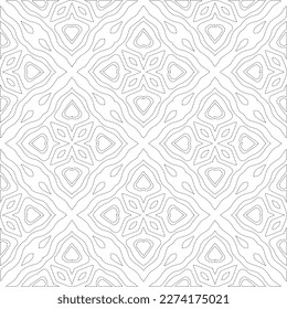 Simple curved line design.Abstract geometric black and white pattern for web page, textures, card, poster, fabric, textile.dot patterns.