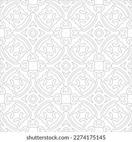 Einfaches gebogenes Liniendesign.Abstraktes geometrisches Schwarz-Weiß-Muster für Webseiten, Texturen, Karten, Poster, Gewebe, Textil.dot-Muster.