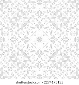 Einfaches gebogenes Liniendesign.Abstraktes geometrisches Schwarz-Weiß-Muster für Webseiten, Texturen, Karten, Poster, Gewebe, Textil.dot-Muster.